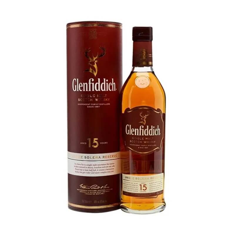 Glenfiddich 15 Year Old Solera Reserve – 700ML